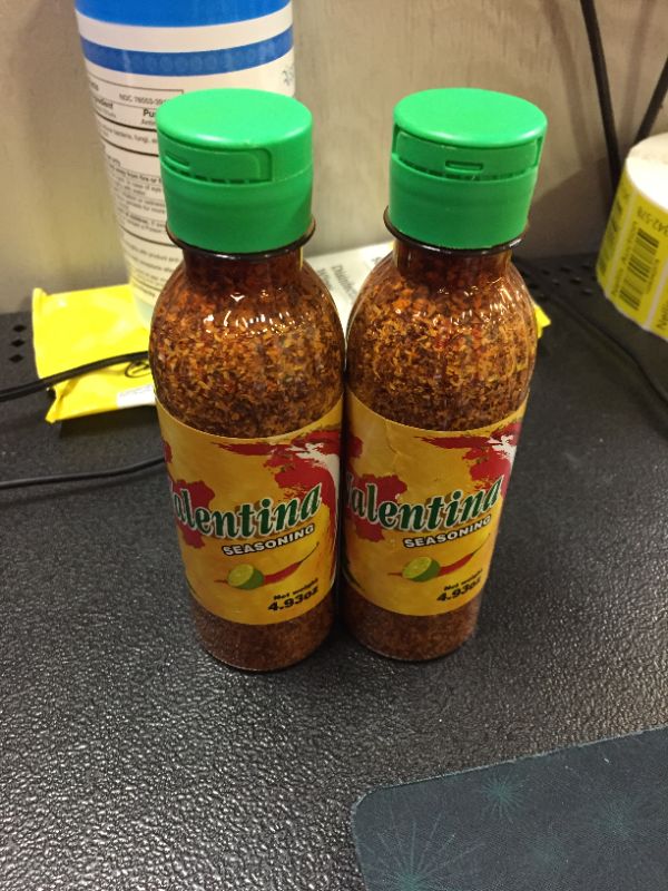 Photo 2 of (2 PACK) Valentina Salsa Chili Powder All Natural Fruit Dry Seasoning Salt and Lime Perfect For Fruits Chips Great With Snacks and Many Other Dishes or More 4.93 Ounce Bottle (140 Gram)
