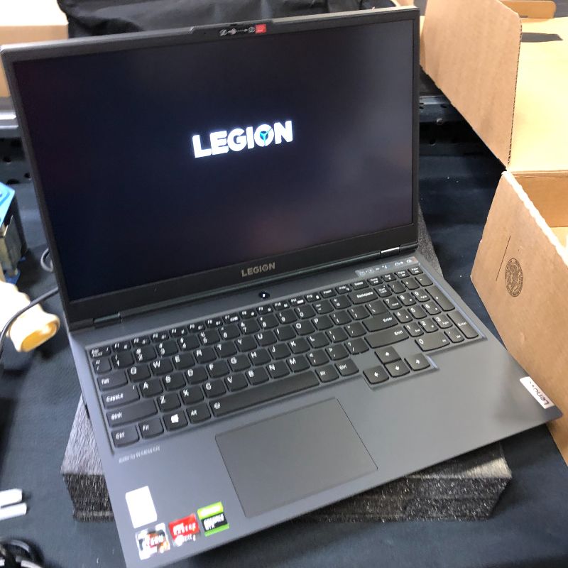 Photo 5 of Lenovo Legion 5 Gaming Laptop, 15.6" FHD (1920x1080) IPS Screen, AMD Ryzen 7 4800H Processor, 16GB DDR4, 512GB SSD, NVIDIA GTX 1660Ti, Windows 10, 82B1000AUS, Phantom Black
