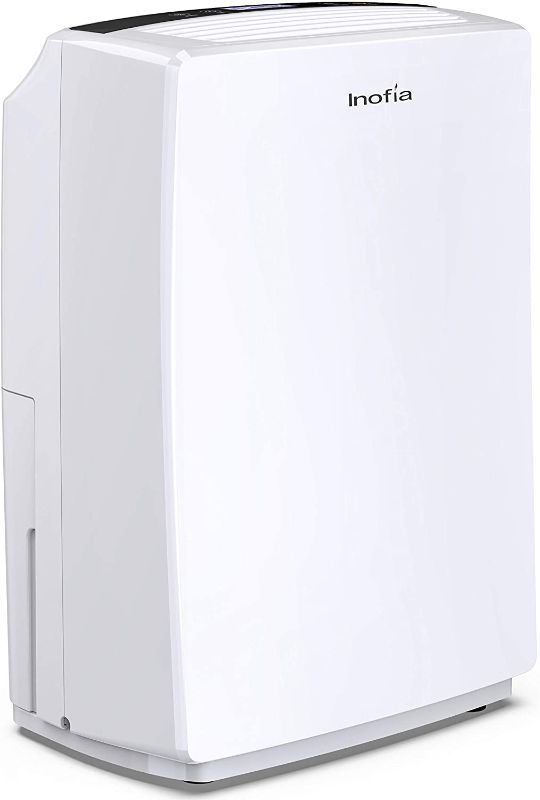 Photo 1 of Inofia 30 Pint Dehumidifier for 1500 SQ FT Home Basements, Bedroom, Bathroom, Garage, Laundry Room, Grow Room, Office, Compact Electric Dehumidifiers for Quiet & Efficient Intelligent Humidity Control on Small/Medium Rooms
