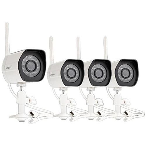 Photo 1 of Zmodo Network Camera, 4 Pack, Bullet
