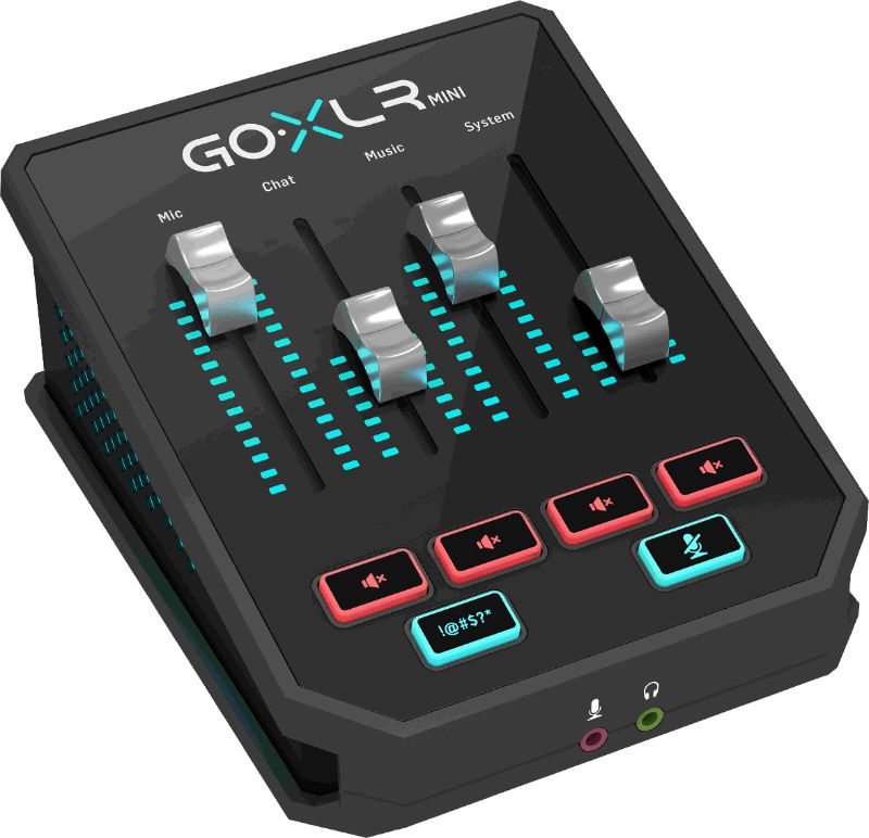 Photo 1 of TC-Helicon GoXLR Mini USB Streaming Mixer with USB/Audio Interface - SEALED - OPEN BOX FOR PICTURE 
