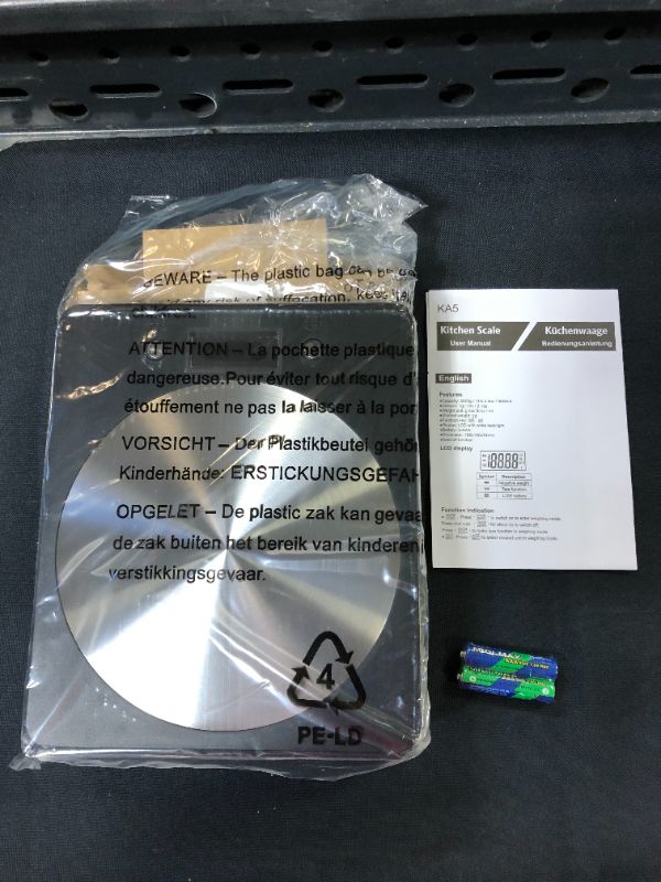 Photo 1 of DIGITAL KITCHEN SCALE 