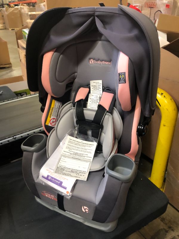 Photo 3 of Baby Trend Cover Me 4 in 1 Convertible Car Seat, Quartz Pink