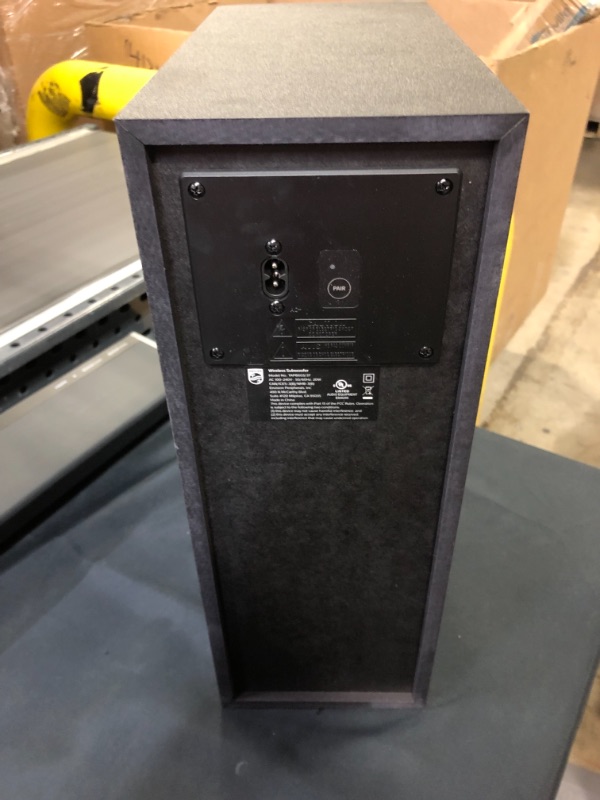 Photo 1 of Philips PB603 Soundbar Speaker with 3.1 Channels, 320W Output Power, Wireless subwoofer, Dolby Atmos, 2X HDMI-in with 4K passthrough, 1x HDMI-Out (ARC), TAPB603
