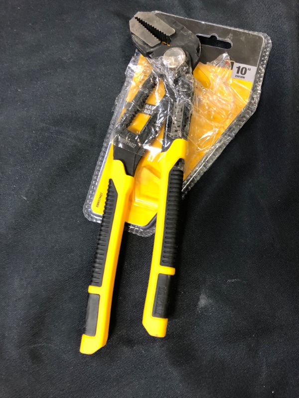 Photo 2 of Dewalt DWHT74427 10" Straight Jaw Pushlock Pliers
