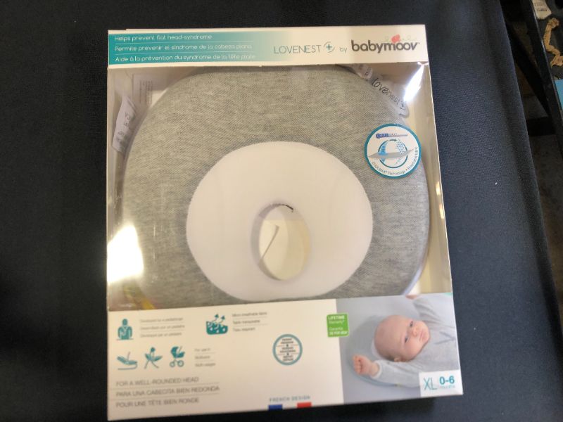 Photo 2 of Babymoov Lovenest Plus Baby Pillow | Pediatrician Designed Infant Head and Neck Support to Prevent Flat Head Syndrome 