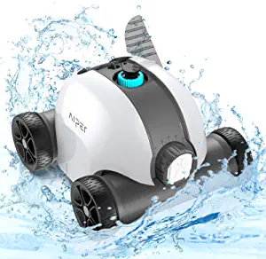 Photo 1 of AIPER Cordless Robotic Pool Cleaner, Pool Vacuum with Upgraded Dual-Drive Motors, Auto-Dock Technology, Up to 90 Mins Cleaning for Above/In-ground Pools with Flat Floor Up to 861 Sq Ft-2022 Upgraded
