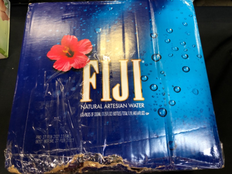 Photo 1 of FIJI Natural Artesian Water, 11.15 Fl Ounce Bottle (Pack of 36)
 BB2/27/23