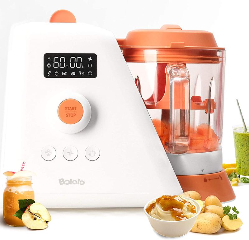 Photo 1 of Baby Food Maker |6 in 1 Baby Food Processor nutribullet baby food mill bullet|Blender Grinder Steamer Warmer|Glass Bowl Auto Cleaning |Organic Healthy Multifunctional Machine for Infants Purees
open box 