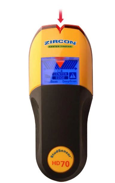 Photo 1 of ZIRCON StudSensor HD70 Stud Finder
