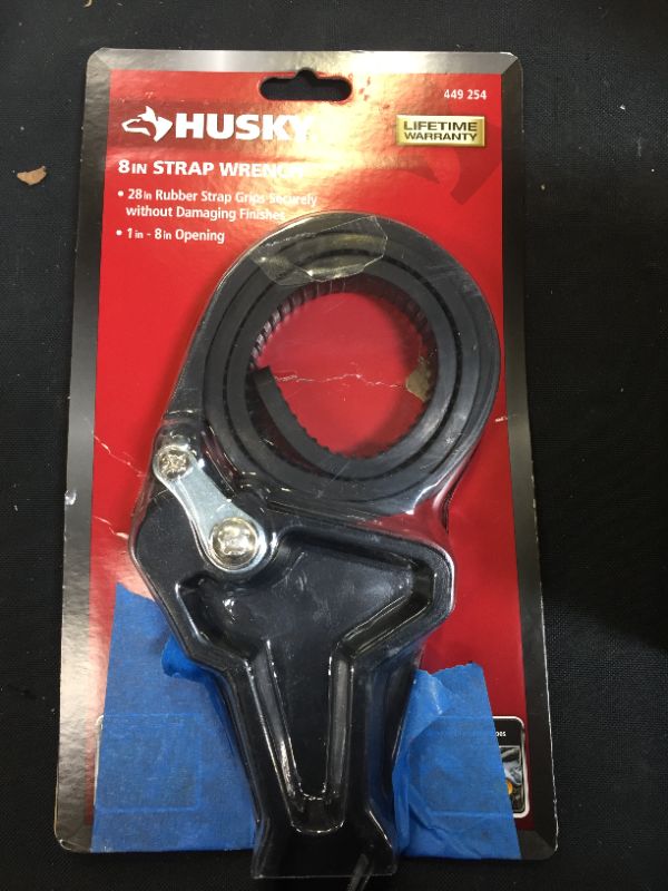 Photo 2 of  HUSKY 8 in. Strap Wrench
