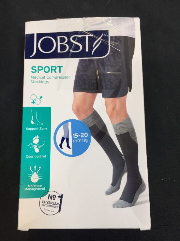 Photo 2 of JOBST® Sport Knee High 15-20 mmHg Closed Toe