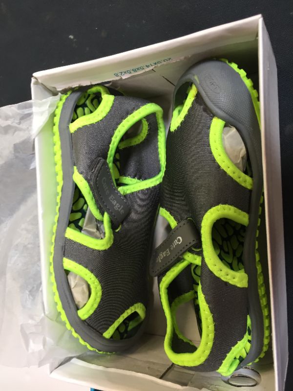 Photo 1 of CHILDRENS KIDS SPORTS SANDALS SUMMER OUTDOOR SPORT CLOSED TOE BEACH SANDALS "CUTE EAGLE" YOUTH 29