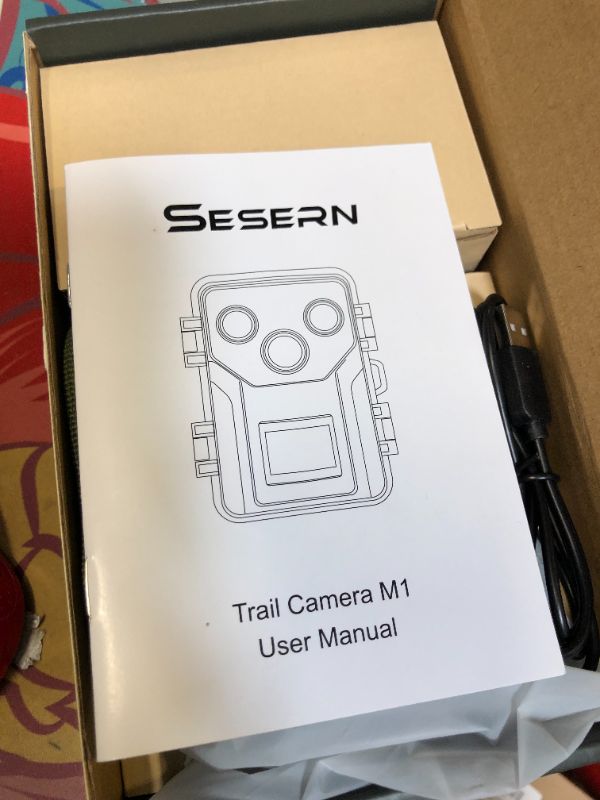 Photo 2 of ?2022 Version? SESERN Trail Game Camera 20MP 1080P, Night Vision Waterproof Hunting Camera with 120°Wide-Angle Motion Advanced Sensor View 0.2s Trigger Time 2.0” LCD for Wildlife Monitoring
