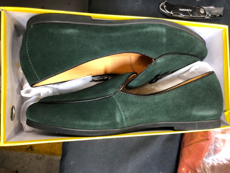 Photo 1 of Men's Vintage Loafers for Men Belgian Loafers Slip-on Loafer Penny Loafer Casual Loafers SIZE 10 
