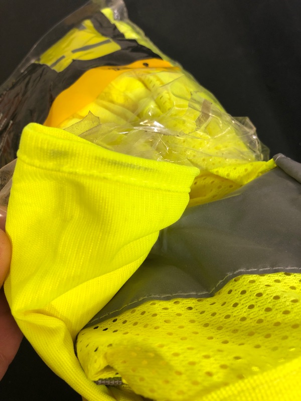 Photo 3 of MAXIMUM SAFETY Hi-Vis Surveyors Vest, Yellow
 ONE SIZE 