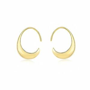 Photo 1 of STARONE 14K Gold Hoop earrings for women Hypoallergenic Large Girl's Sterling
