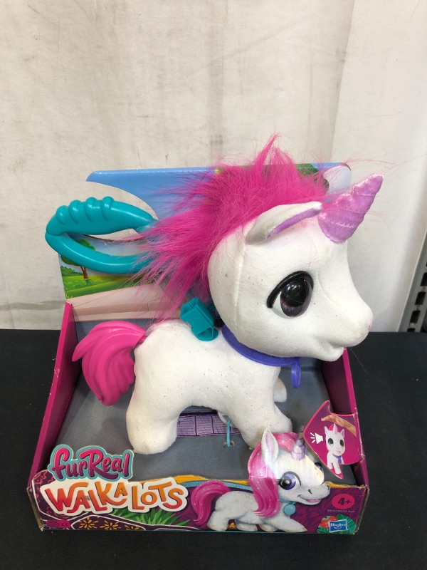 Photo 2 of FurReal Walkalots Big Wags Unicorn Interactive Pet Toy
