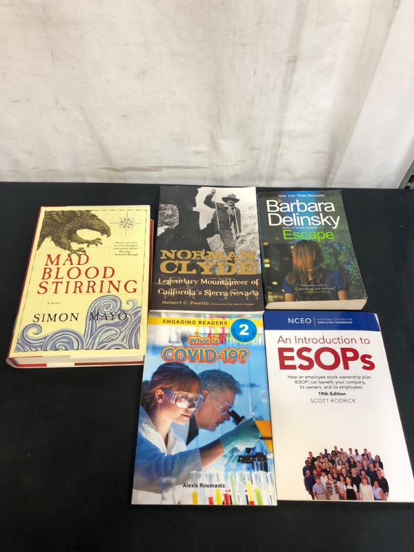 Photo 1 of 5PC LOT, VARIOUS BOOKS