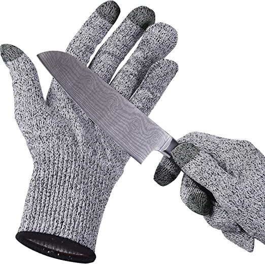 Photo 1 of Cut Resistant Gloves, Cutting Gloves with Touch Screen for Oyster Shucking?Food Grade Level 5 Protection 3 pack
SMALL