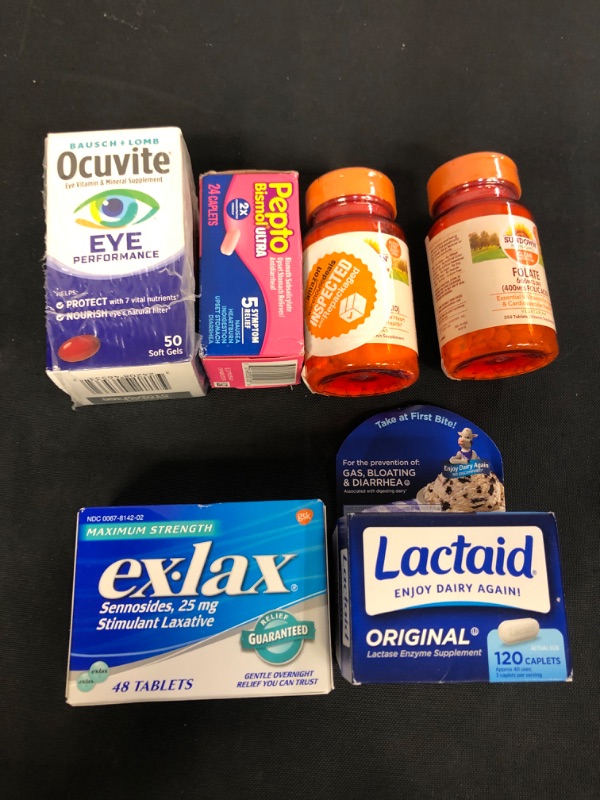 Photo 1 of 5PC LOT, VARIOUS MEDICATION, EXP 08/23- 03/24