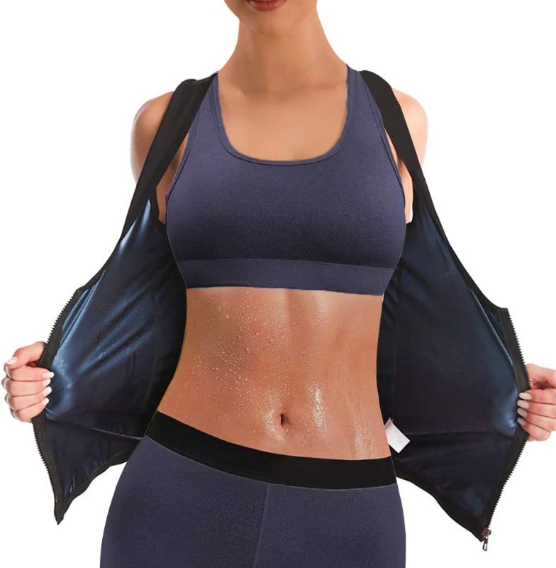 Photo 1 of NANOOER Sauna Slimming Vest Neoprene-Free Waist Trainer, Premium Workout Tank Top
 SIZE 2XL-3XL 