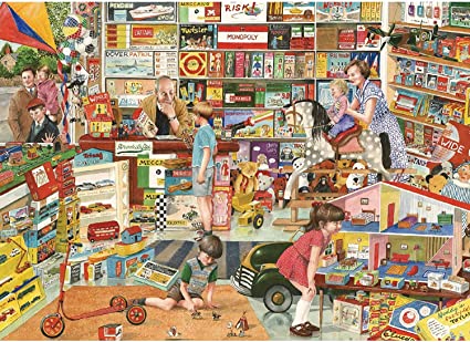 Photo 1 of 1000 Piece Puzzle for Adults, Educational Jigsaw Puzzles Toys, Toy Store, 27.56''x19.68''
