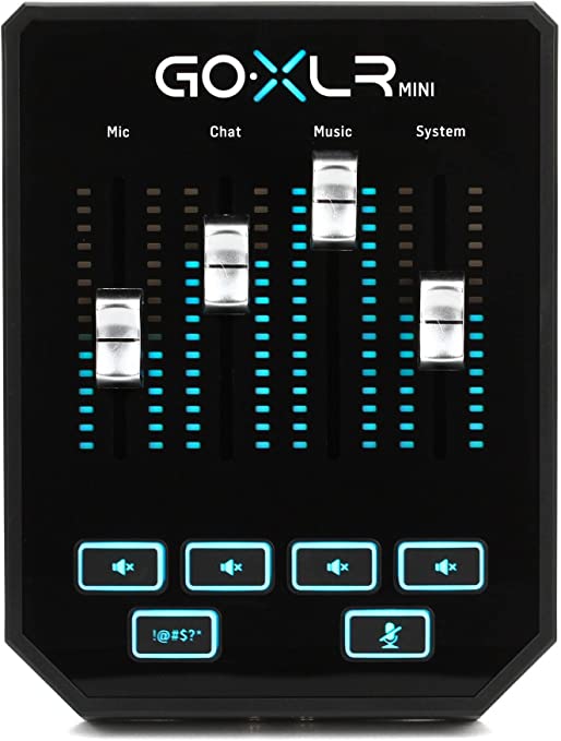 Photo 1 of TC-Helicon GoXLR Mini USB Streaming Mixer with USB/Audio Interface
