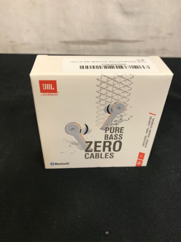 Photo 1 of Harman Tune 220tws Pure Bass Zero Cables Wireless Earbuds Gray Bluetooth