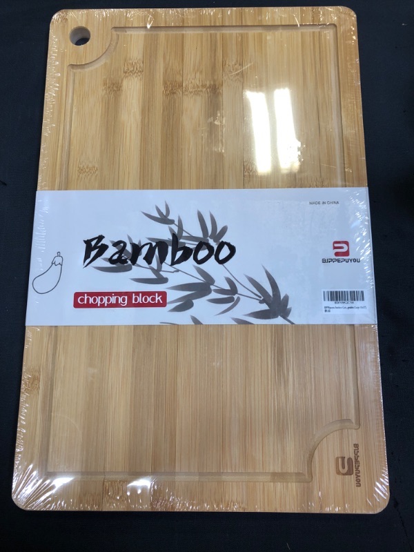 Photo 2 of  Bamboo Cutting Board with Juice Groove