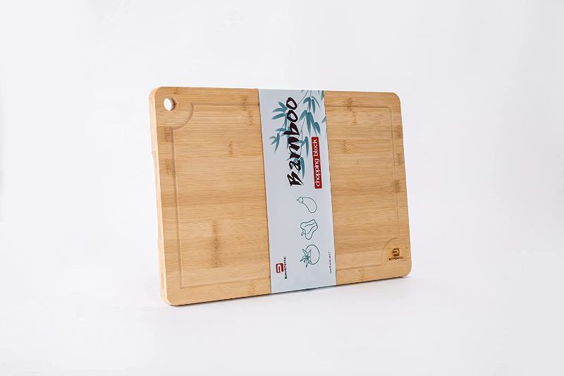 Photo 1 of  Bamboo Cutting Board with Juice Groove