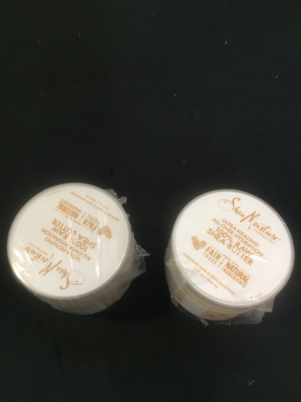 Photo 2 of 2 pack 100% Raw Shea Butter 15 fl oz 