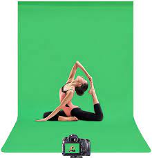 Photo 1 of 95 x 12 Ft Green Screen Backdrop for Photography Collapsible amp Durable Backdrop 