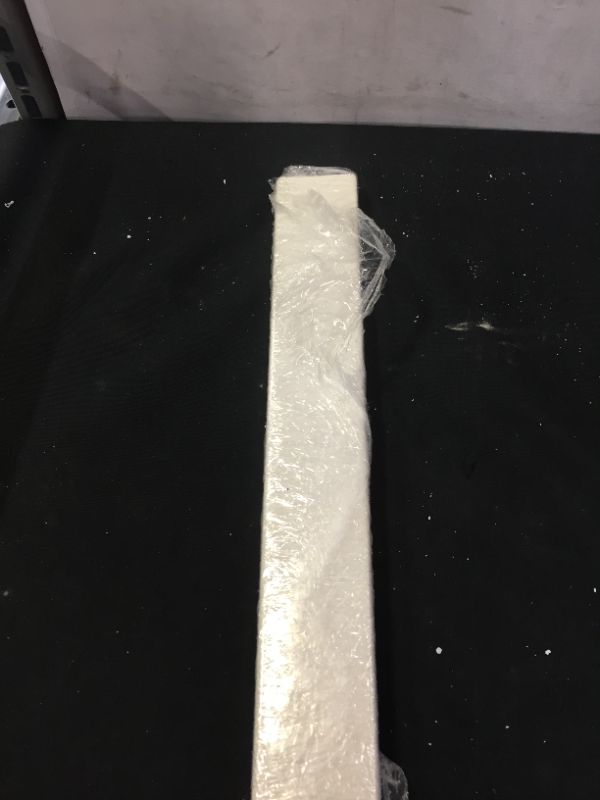Photo 1 of 18 in. Cultured Marble Lite Sidesplash in White

