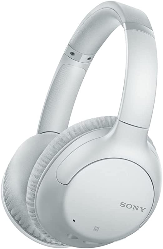 Photo 1 of Sony WH-CH710N Wireless Noise-Cancelling Over-the-Ear Headphones - White
