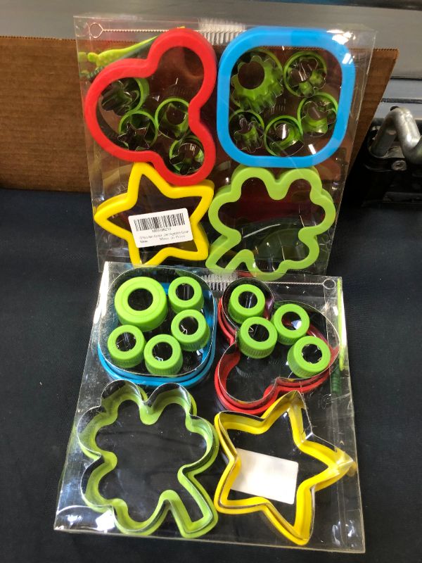 Photo 3 of 13 Pack Mini Cookie Cutters Fruit Cutters Shapes Pastry Cutter Vegetable Cutter---2pack