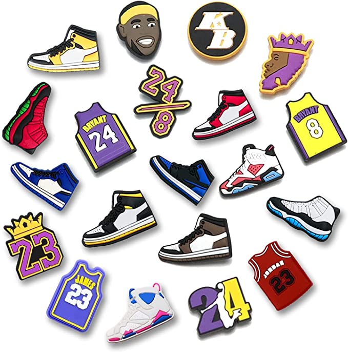 Photo 1 of Assorted  Basketball Shoe Decoration for Clog Pins Accessories ---factory sealed