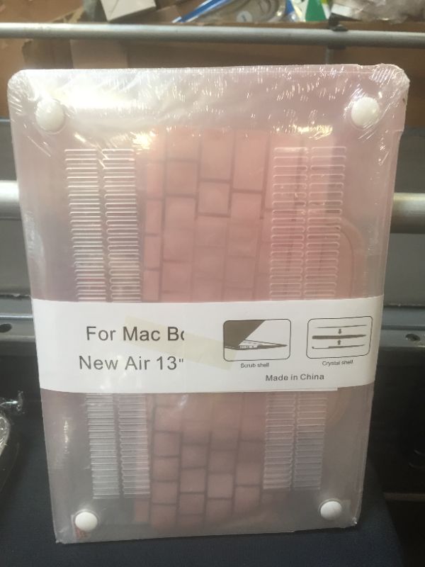 Photo 1 of RITAYAN Compatible with MacBook Air 13 inch Case 2021,2020,2019,2018 Release A1932 Retina Display + Touch ID Plastic Hard Shell + Pouch + Keyboard Cover + Screen Protector (Mist 13)----factory sealed