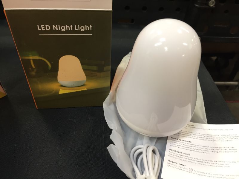 Photo 2 of Luposwiten Night Light for Kids with Touch Sensor Control and Color Changing Mode | Night Lights for Kids Room with 1 Hour Timer Up to 80H