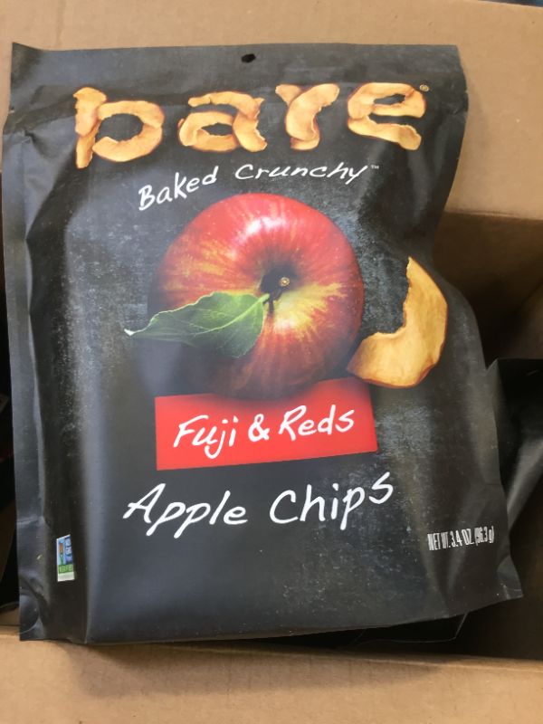 Photo 2 of Bare Baked Crunchy (Pack of 2) (Apple Chips - Fuji & Reds, 3.4 oz.(96 grams))  exp[ date 07-2022