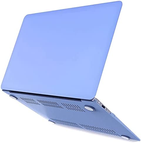 Photo 1 of GIOAWA Case Compatible with MacBook Pro 16-inch Touch Bar (2021/2020/2019) A2141 Hard Shell Plastic Rubber Cover (Serenity Blue)---factory sealed