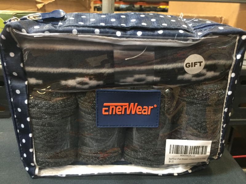 Photo 2 of Enerwear Women's 4 Pack Casual Wool Crew Socks