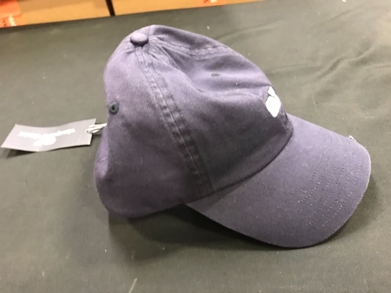 Photo 2 of Vineyard Vines Men's Whale Logo Leather Strap Baseball Hat
