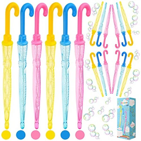 Photo 1 of BLORANDA BUBBLE WANDS, 12 PACK 15 1 DOZEN BUBBLES FOR KIDS BUBLES