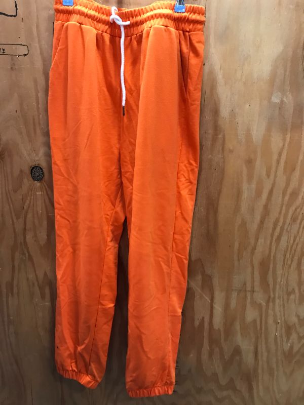 Photo 2 of High-Waisted Jogger Orange  Size 