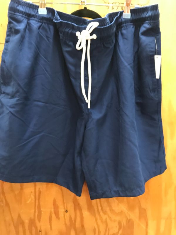 Photo 1 of Essentials Men's Quick-dry 9" Swim Trunk, Navy,, Navy, Size Xx-large 5pwq