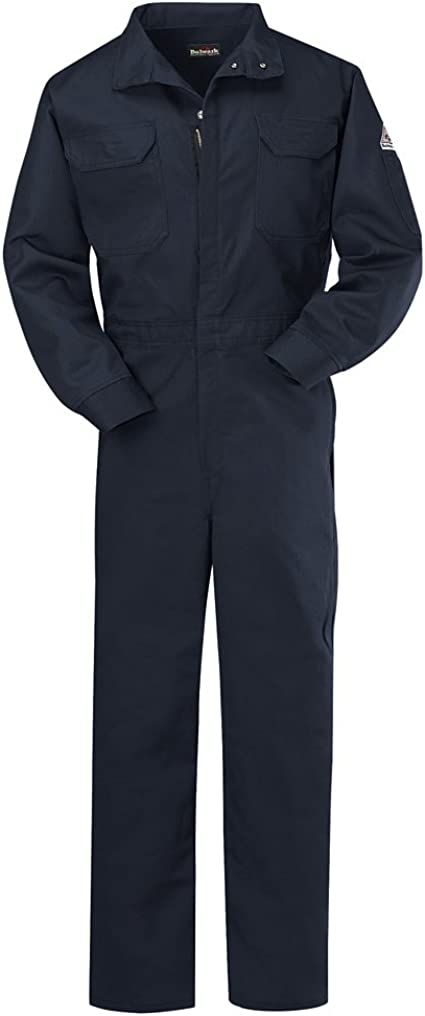 Photo 1 of Bulwark Men's Flame Resistant 4.5 oz Nomex IIIA Premium Coverall  46-RG