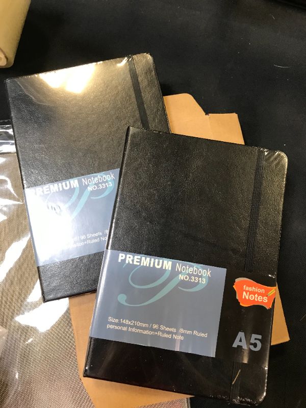 Photo 1 of premium 2pack journal notebooks leather notebook for work business