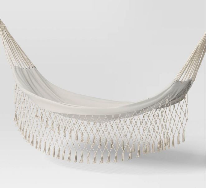 Photo 6 of Boho Fringe Hammock – Threshold