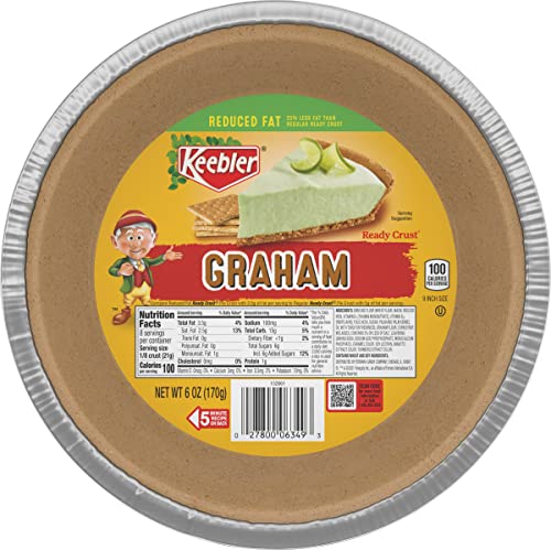 Photo 1 of 12 pcs Keebler Ready Crusts, Reduced Fat Graham Pie Crust, 6oz -----exp date 10/2022
